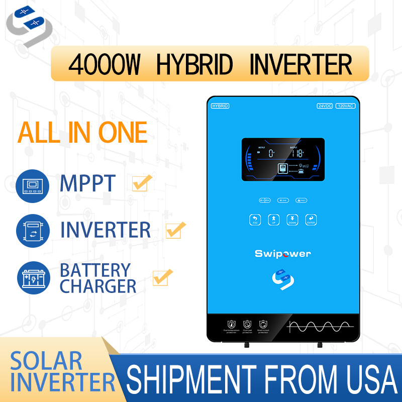 Drone Solar Charger - Onduleur solaire hybride CNSWIPOWER 4500VA 24V
