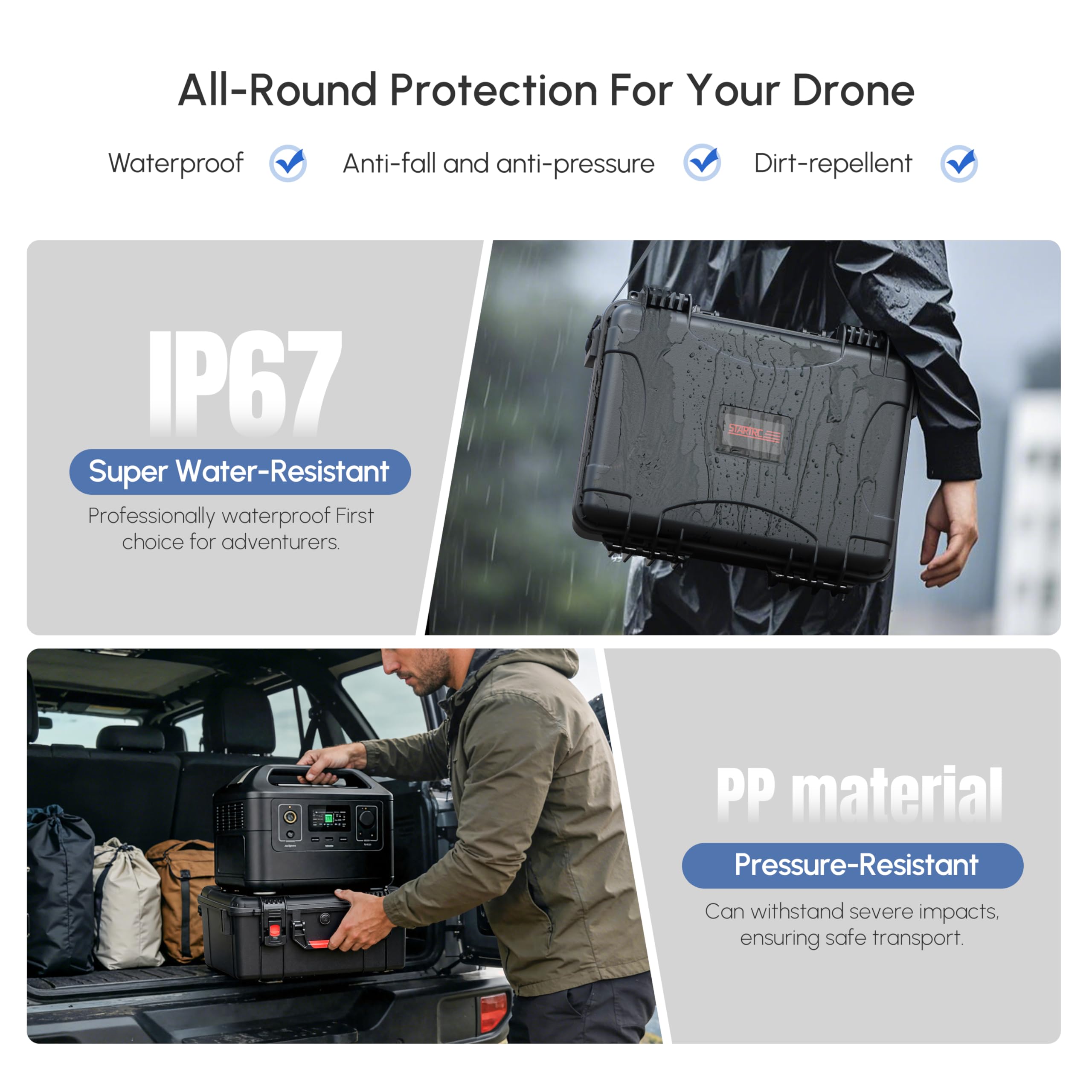 Étui rigide étanche pour DJI A - Drone Joystick Cover avis et prix