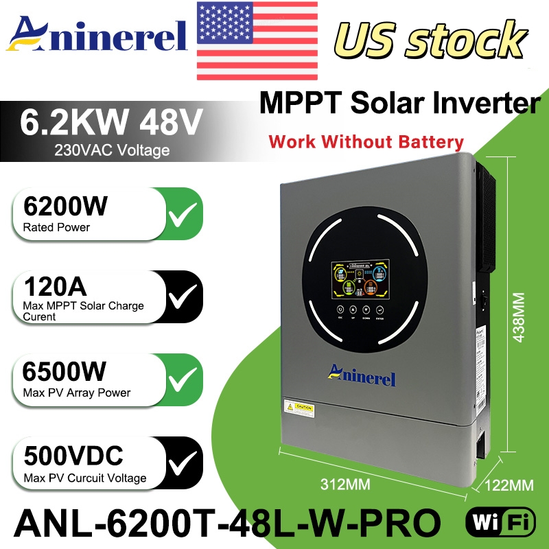 Aninerel 6.2KW 48V onduleur so - Drone Solar Charger avis et prix