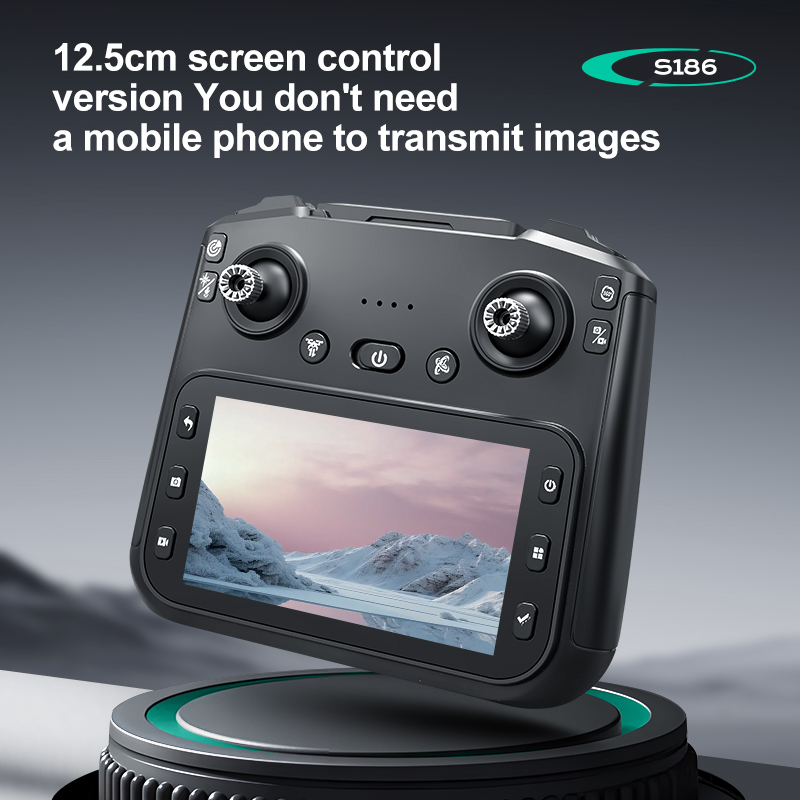 2025 S186 Drone professionnel  - Drone Controller Screen avis et prix