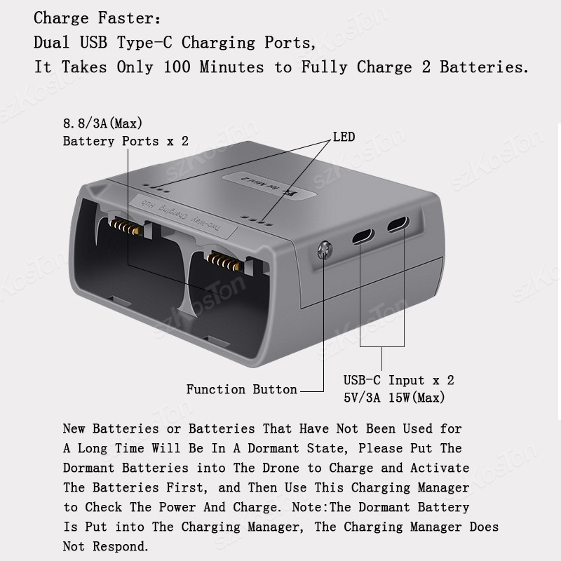 Hub de charge pour DJI Mini 4K - Drone Charging Hub avis et prix